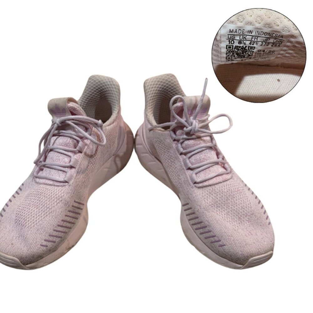 adidas Pink Knit Sneakers Women's 10